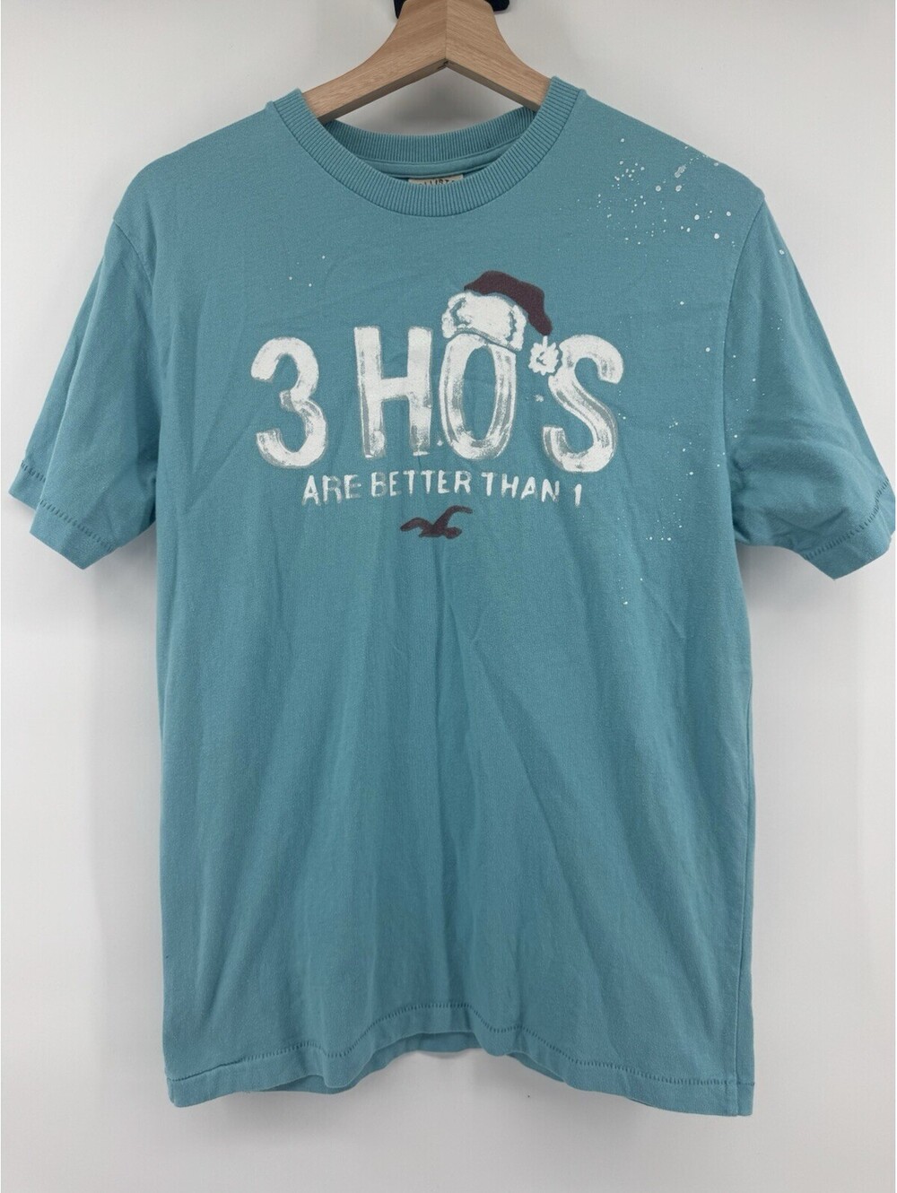 Vintage Y2K Hollister Holliday Shirt Size M